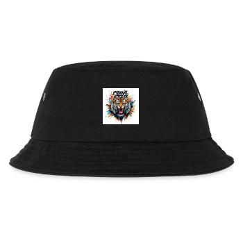 Tiger of Eternal Attitude - Kids’ Bucket Hat - black - Front