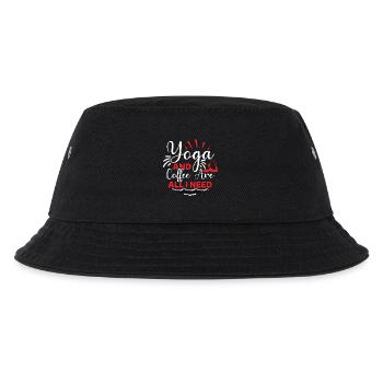 Yoga & Café – Votre Chemise Rituelle du Matin - Bob Enfant - noir - Devant