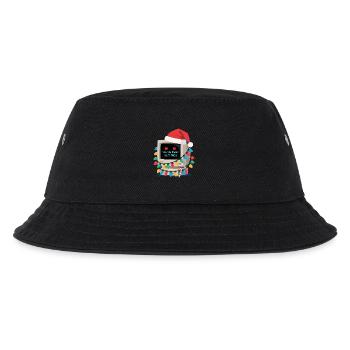 KI Weihnachtsmann Sarkastisch Tech Humor Weihnacht - Kinder Bucket Hat - Schwarz - Vorne