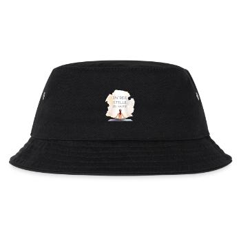 In Silence at Home Yoga Design - Kids’ Bucket Hat - black - Front