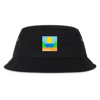 Spring - Kids’ Bucket Hat - black - Front