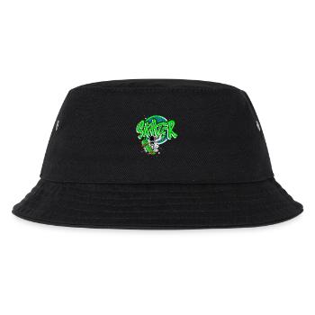 Skateboard Astronaut - Kids’ Bucket Hat - black - Front