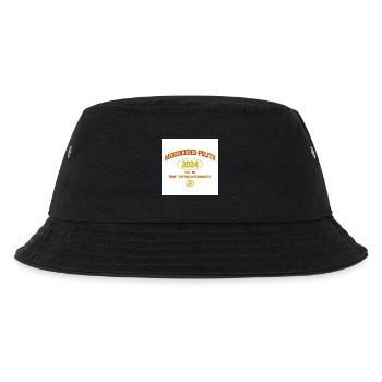 Humorvolles Politik Tshirt Merz - Kinder Bucket Hat - Schwarz - Vorne
