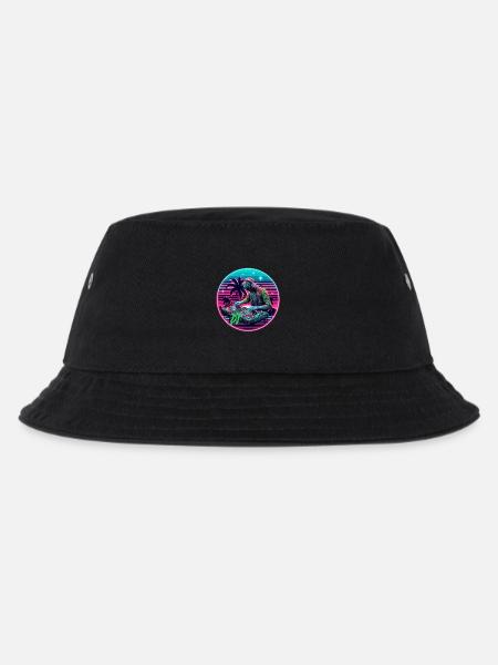 DJ - Kinder Bucket Hat - Schwarz
