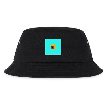 TEXTURA_DE_COLOR_#33 - Kinder Bucket Hat - Schwarz - Vorne