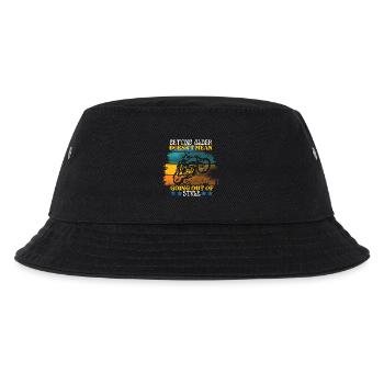 Getting older doesn't mean going out of style Moto - Kids’ Bucket Hat - black - Front