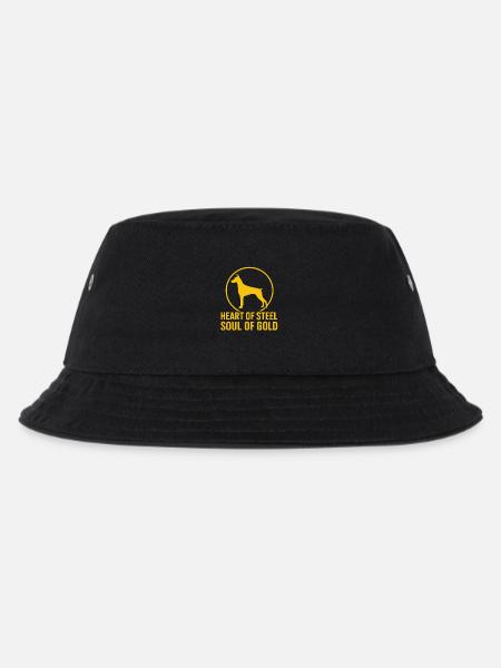 Dobermann Design für echte Liebhaber - Kinder Bucket Hat - Schwarz