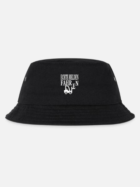 Gabelstapler - Kinder Bucket Hat - Schwarz