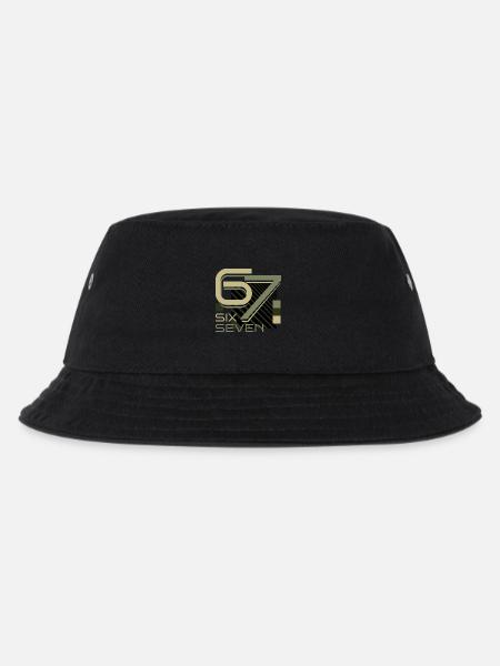 SixSeven - Kinder Bucket Hat - Schwarz