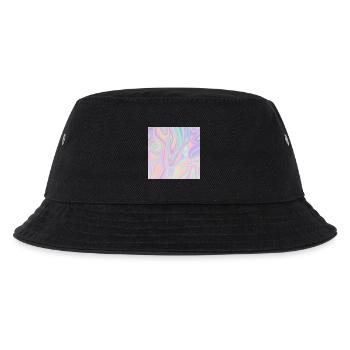 Motif pastel liquide abstrait iridescent - Bob Enfant - noir - Devant