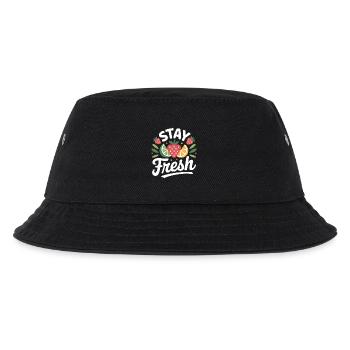 Stay Frsh - Kinder Bucket Hat - Schwarz - Vorne