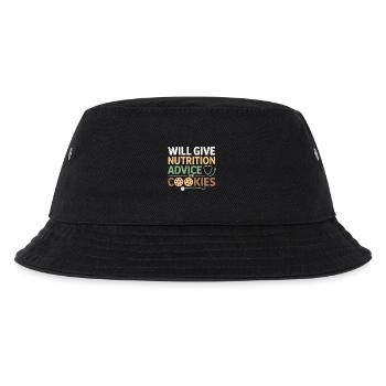 Professioneller registrierter Ernährungsberater und Expertenberater - Kinder Bucket Hat - Schwarz - Vorne