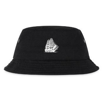 Vintage Sailing Ship Dreams Pure Nostalgia - Kids’ Bucket Hat - black - Front