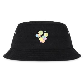 Rosettes pastel – structure en éventail décoratif - Bob Enfant - noir - Devant
