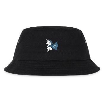 Strong Star Unicorn, Noble Superheroine - Kids’ Bucket Hat - black - Front