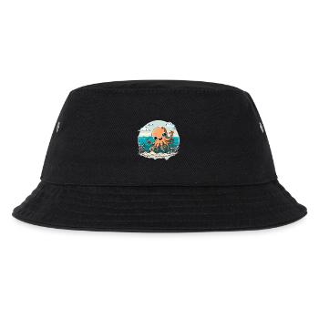Calmar heureux sur la plage - Bob Enfant - noir - Devant