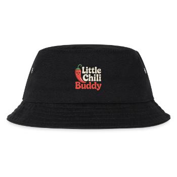 Little Chili Buddy - Kinder Bucket Hat - Schwarz - Vorne
