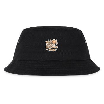 Warm Hugs Cocoa Mug - Kids’ Bucket Hat - black - Front