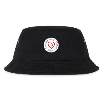 Blood Donation Heart Solidarity - Kids’ Bucket Hat - black - Front
