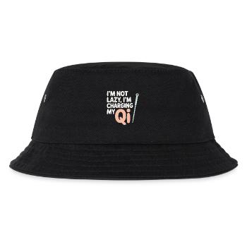 Je ne suis pas paresseux, je recharge mon acupuncteur Qi - Bob Enfant - noir - Devant