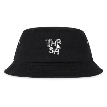 Grunge-Thrash-Metal-Typografie - Kinder Bucket Hat - Schwarz - Vorne