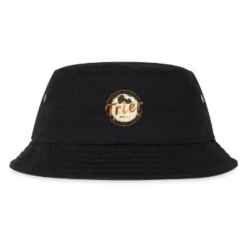 Trier Vintage Mosel Rheinland-Pfalz Deutschland - Kinder Bucket Hat - Schwarz - Vorne