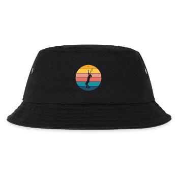 Tennis - Kinder Bucket Hat - Schwarz - Vorne