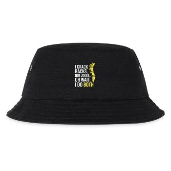 Approbierter Spezialist für muskuloskelettale Wirbelsäule - Kinder Bucket Hat - Schwarz - Vorne