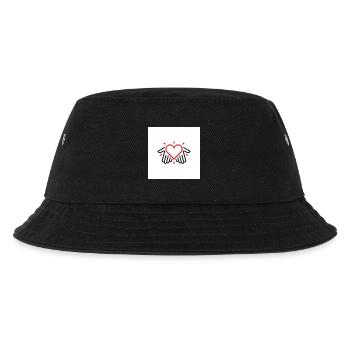 Hands of love - Kids’ Bucket Hat - black - Front
