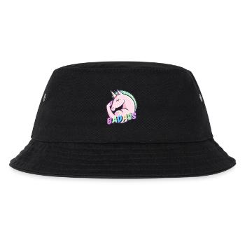 Badass Licorne Pastel ArcEnCiel - Bob Enfant - noir - Devant