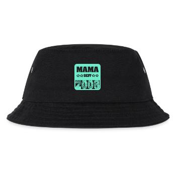 2008 - Kinder Bucket Hat - Schwarz - Vorne