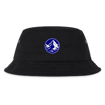 Berg Symbol Gipfel - Kinder Bucket Hat - Schwarz - Vorne