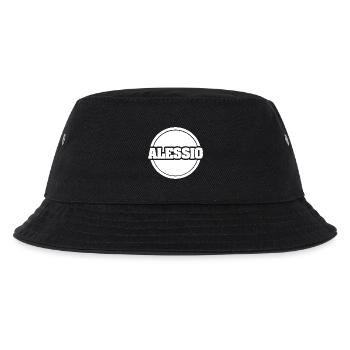 Vorname Alessio - Kinder Bucket Hat - Schwarz - Vorne