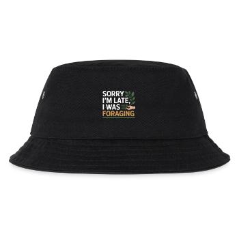 Certified Clinical Forager Botanical Expert Gear  - Kids’ Bucket Hat - black - Front
