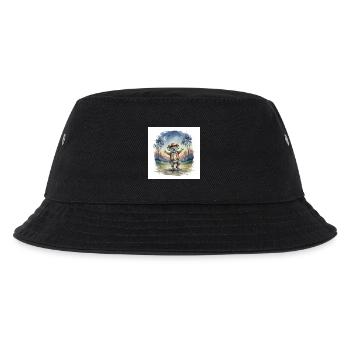 Mehni the cowboyKoala - Kids’ Bucket Hat - black - Front