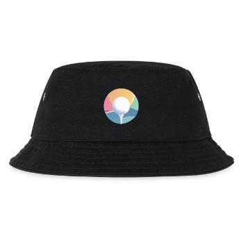 Balle de golf dans un motif discret de golf coloré coloré - Bob Enfant - noir - Devant