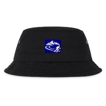 Ski Mountains - Kids’ Bucket Hat - black - Front