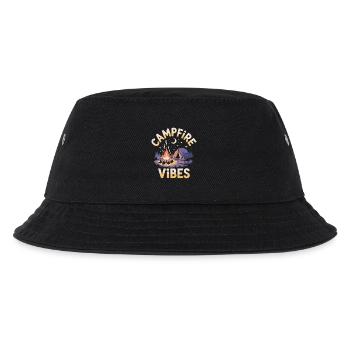 Campfire Vibes - Kids’ Bucket Hat - black - Front