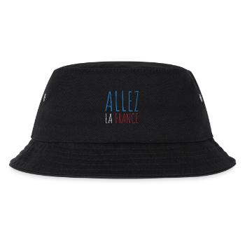 Allez la France Football - Kids’ Bucket Hat - black - Front