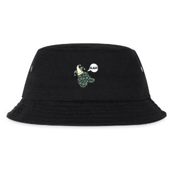 Karneval Alaaf Hunde Prinz - Kinder Bucket Hat - Schwarz - Vorne