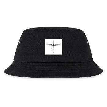 Berlin wings - Kinder Bucket Hat - Schwarz - Vorne