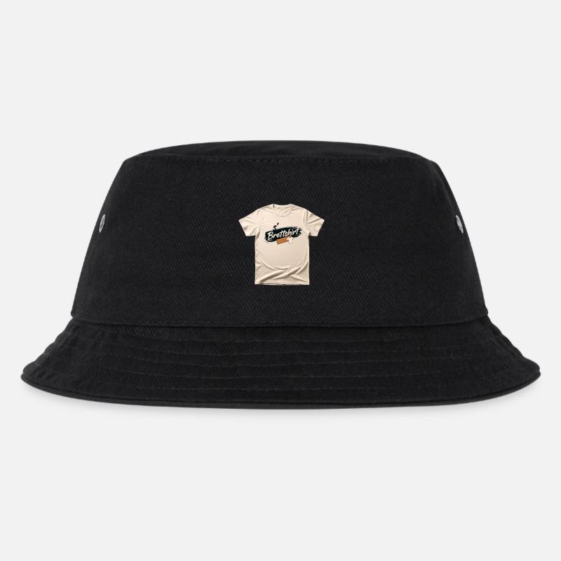 s' Brettshirt - Kinder Bucket Hat - Schwarz