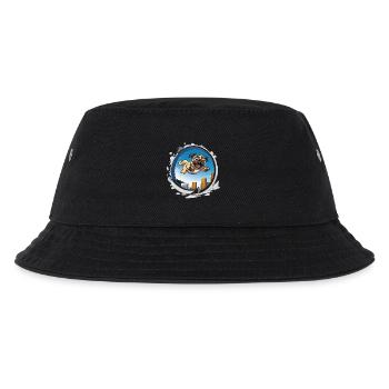 Pug Sprinter in the city run - Kids’ Bucket Hat - black - Front