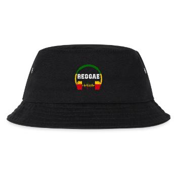 Conception des ondes casques reggae - Bob Enfant - noir - Devant