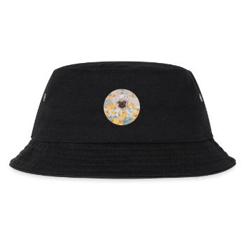 Mops in the bubble bath - Kids’ Bucket Hat - black - Front