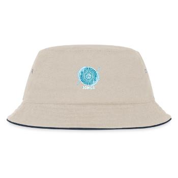 Tonga Nurse Shark - Kids’ Bucket Hat - ecru/navy - Front