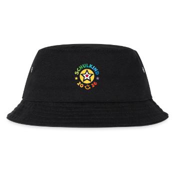 Schulkind 2026 Einschulung Schulanfang - Kinder Bucket Hat - Schwarz - Vorne
