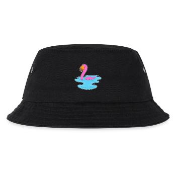 Natation au flamant rose - Bob Enfant - noir - Devant