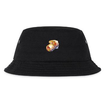 Colorful Vegetable Wrap Illustration - Kids’ Bucket Hat - black - Front