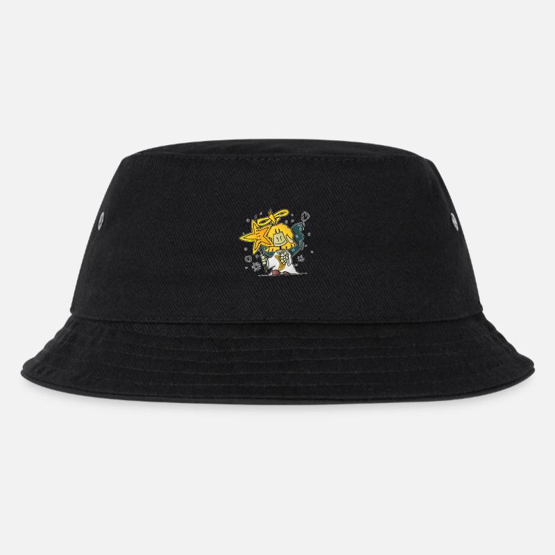 Micol - die Sternen-Schubserin / - Kinder Bucket Hat - Schwarz